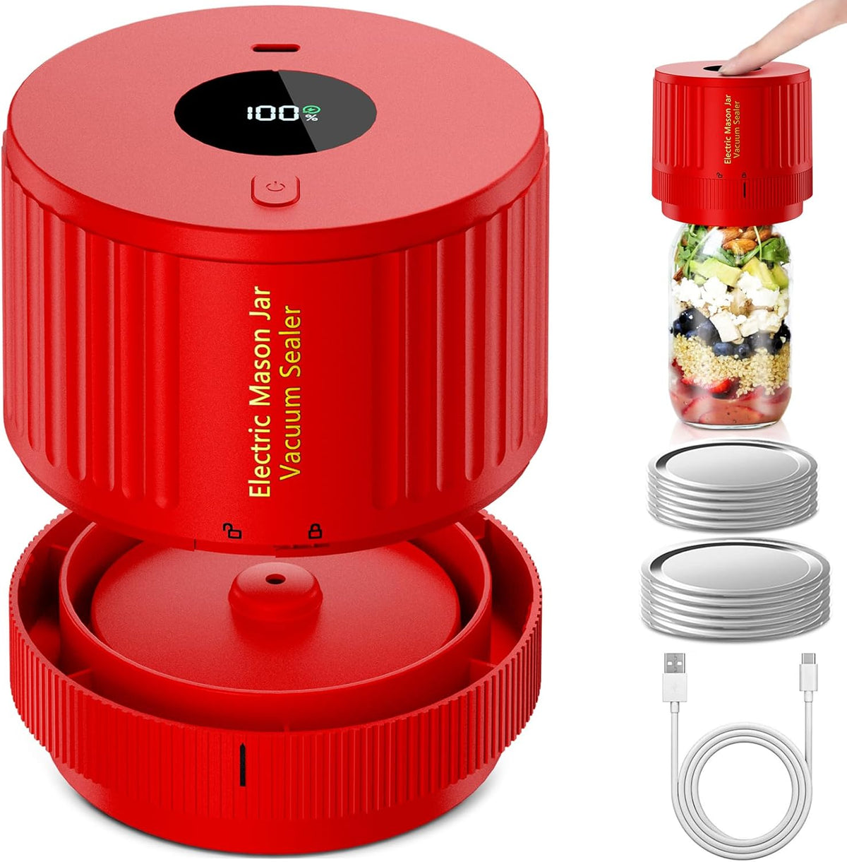 Vacuum Seal Pro: Electric Jar Sealer for Ultimate Freshness