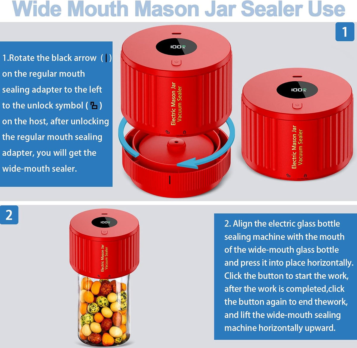 Vacuum Seal Pro: Electric Jar Sealer for Ultimate Freshness