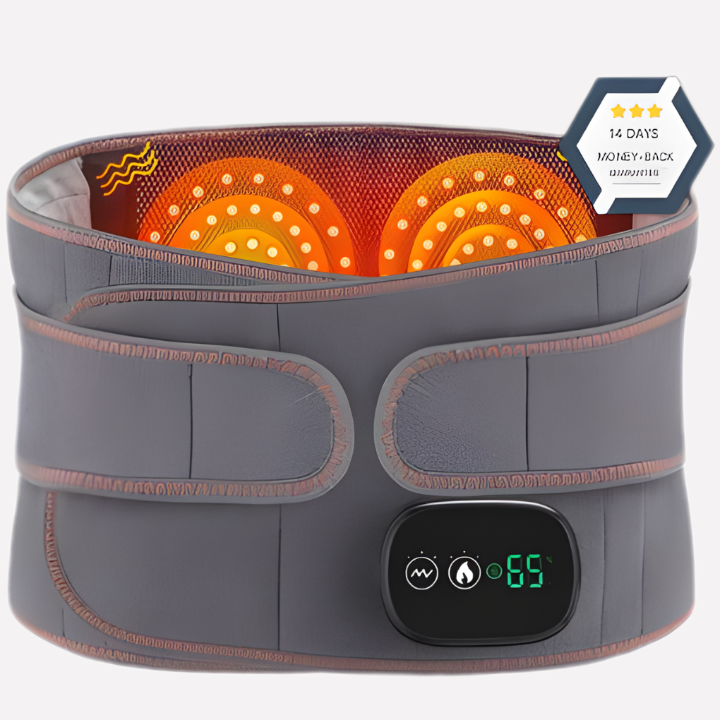 Soothing Relief Belt | Heat & Red Light Therapy for Muscle Comfort