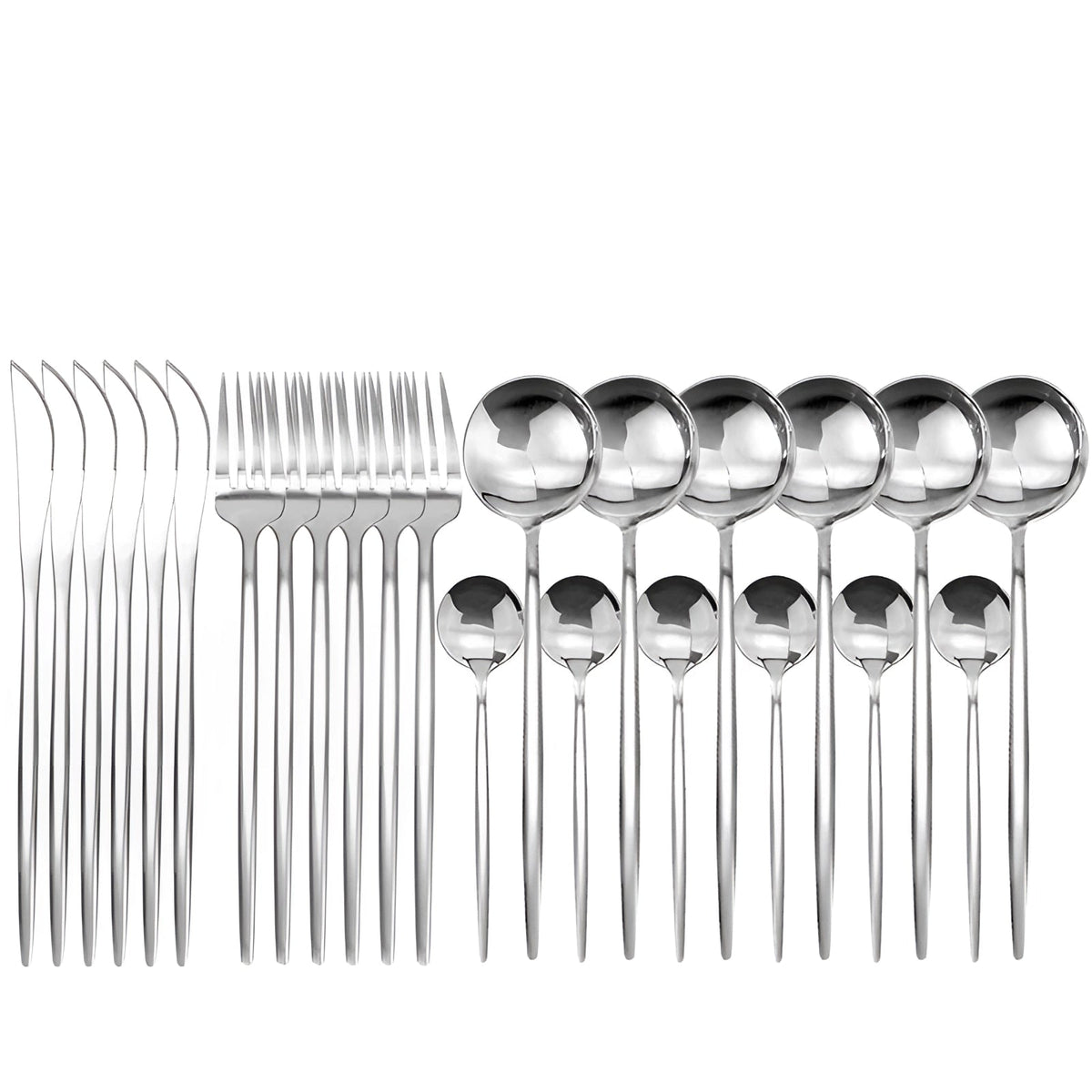 Sleek Black Flatware Set with Chic Travel Case | Perfect for Outdoor Adventures