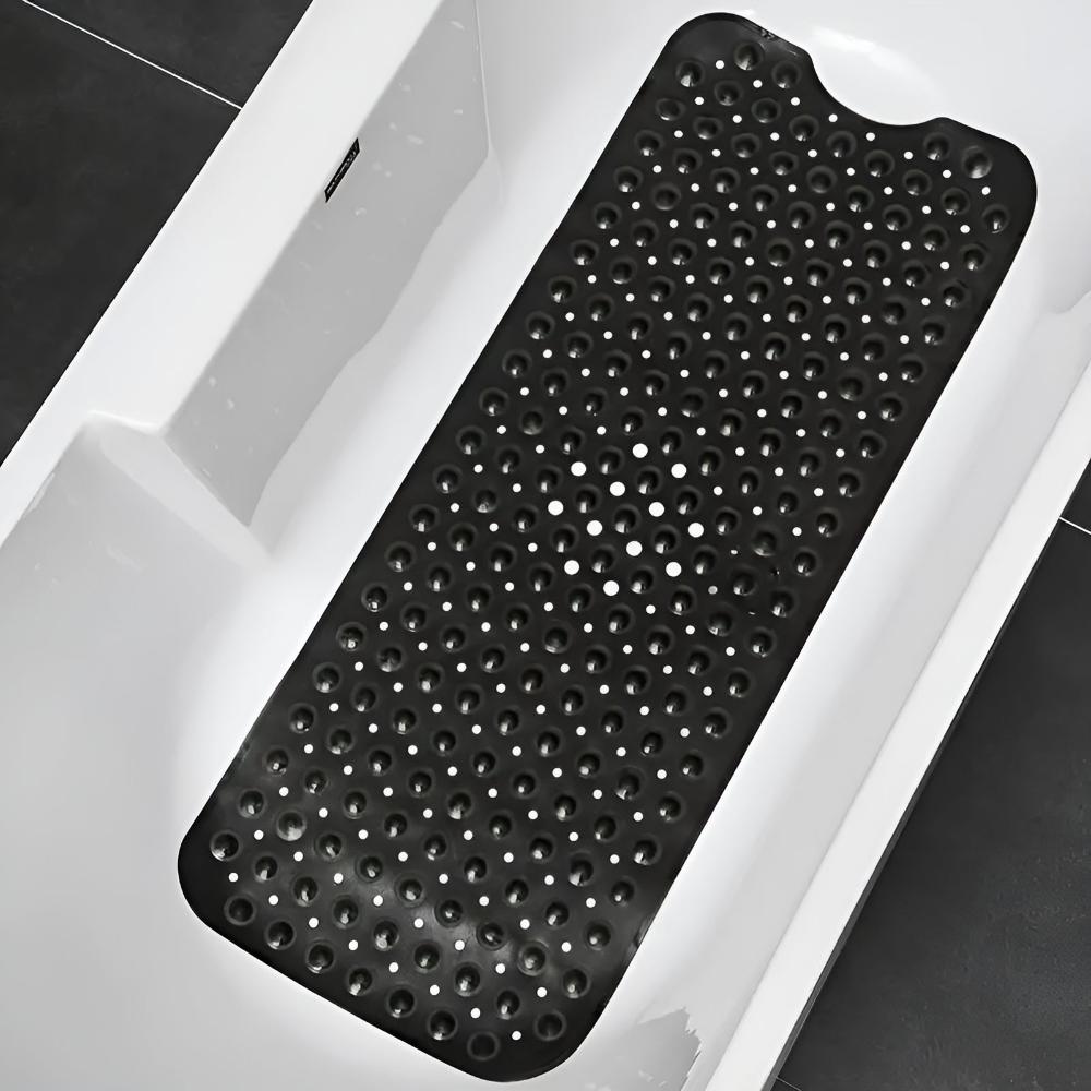 Slip-Resistant Bath Mat with Quick Drain Design