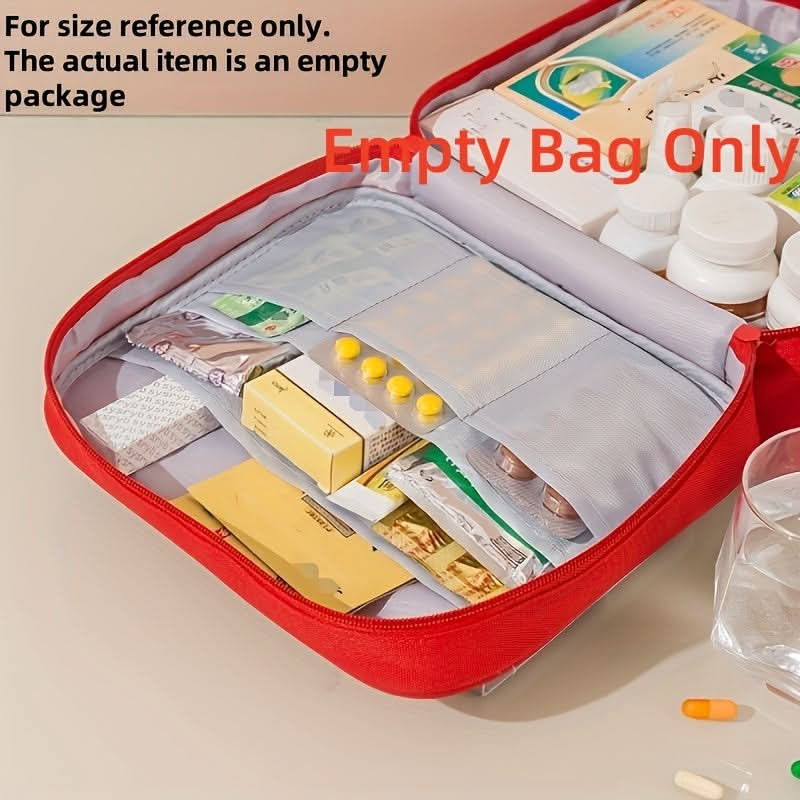 HealthKeeper - Extra-Large Travel First Aid Kit Organizer