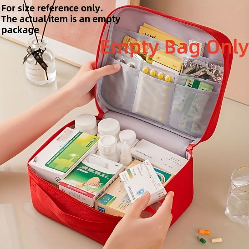 HealthKeeper - Extra-Large Travel First Aid Kit Organizer