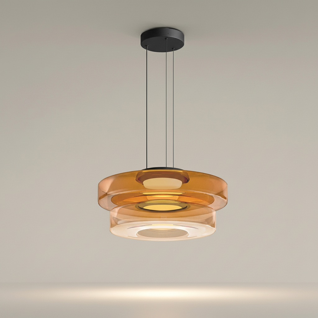 LED Pendant Light with Multi-Level Design