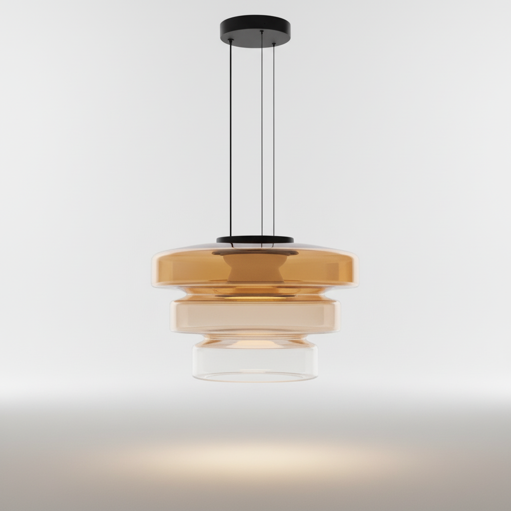 LED Pendant Light with Multi-Level Design