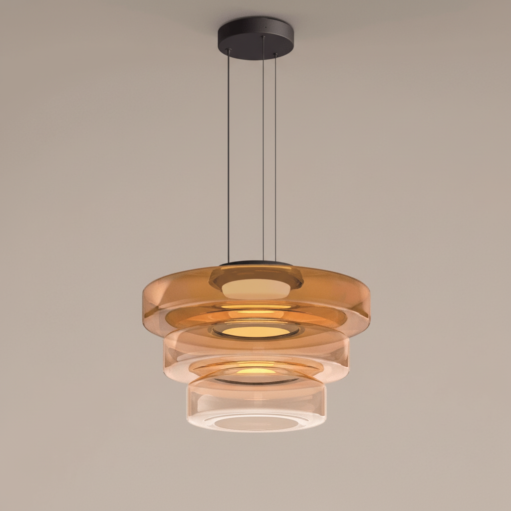 LED Pendant Light with Multi-Level Design
