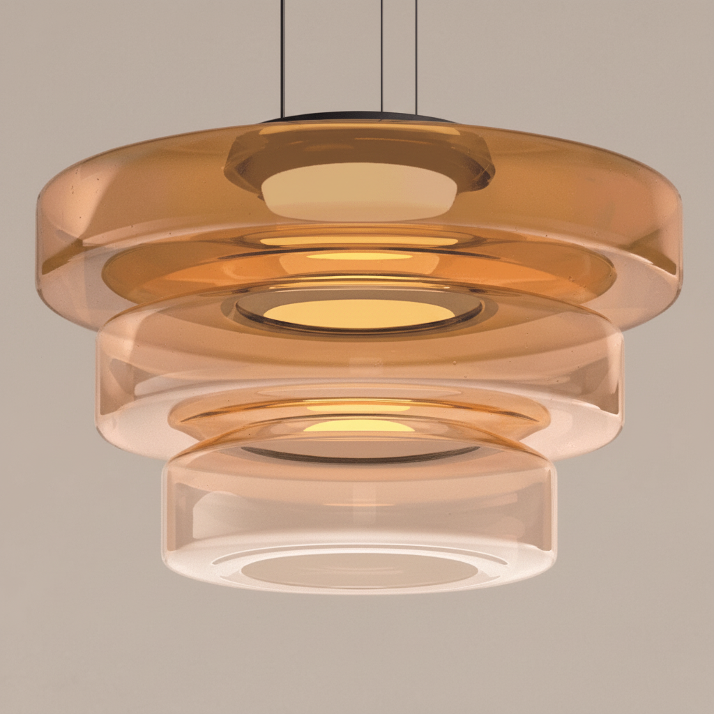 LED Pendant Light with Multi-Level Design