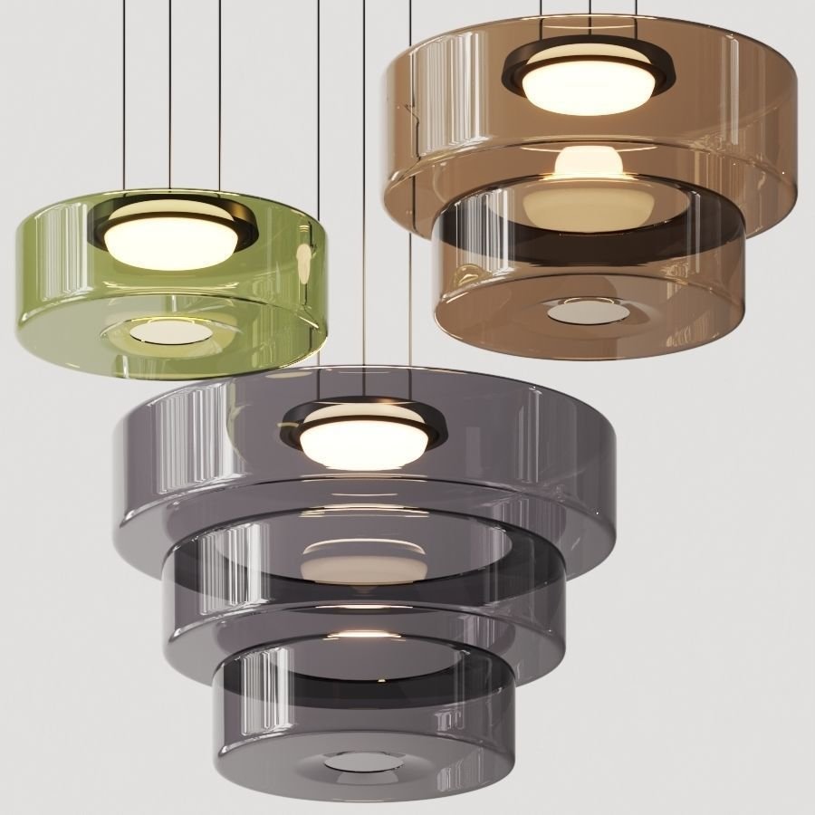 LED Pendant Light with Multi-Level Design