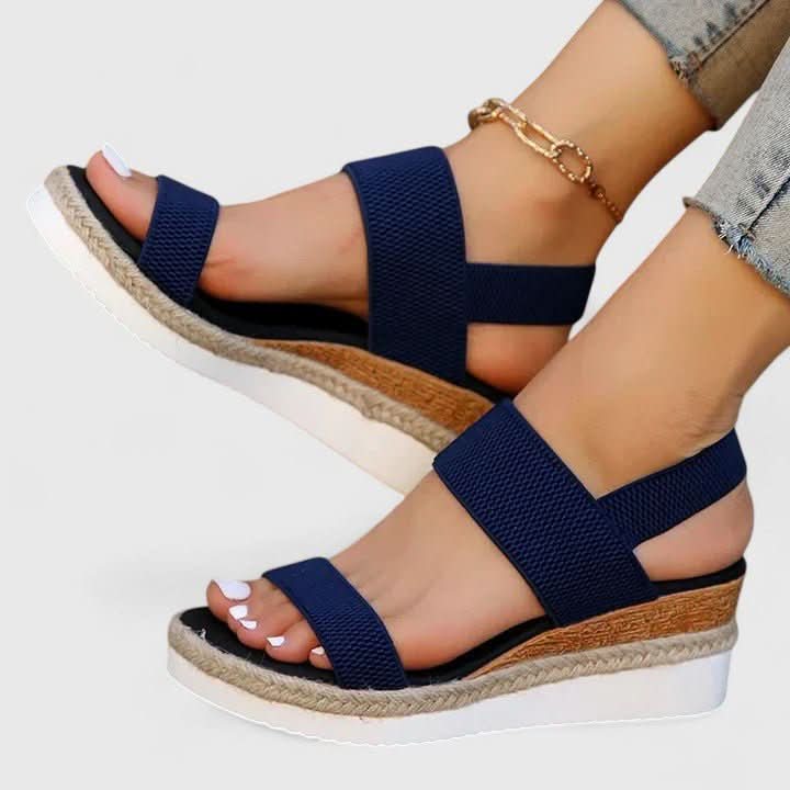 ComfortFit - Supportive Wedge Sandals for Women