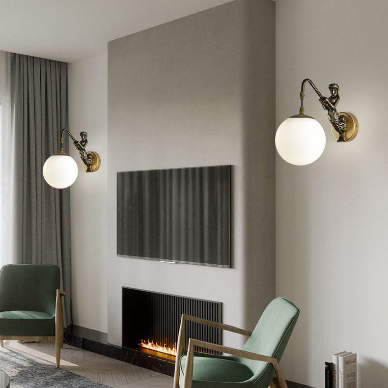 Nautical Elegance | Vintage-Inspired Wall Light Fixture