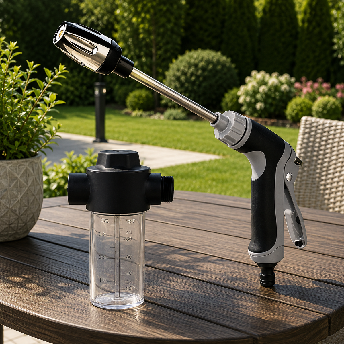 HydroForce - Multi-Function High-Pressure Hose Sprayer with Foam Dispenser