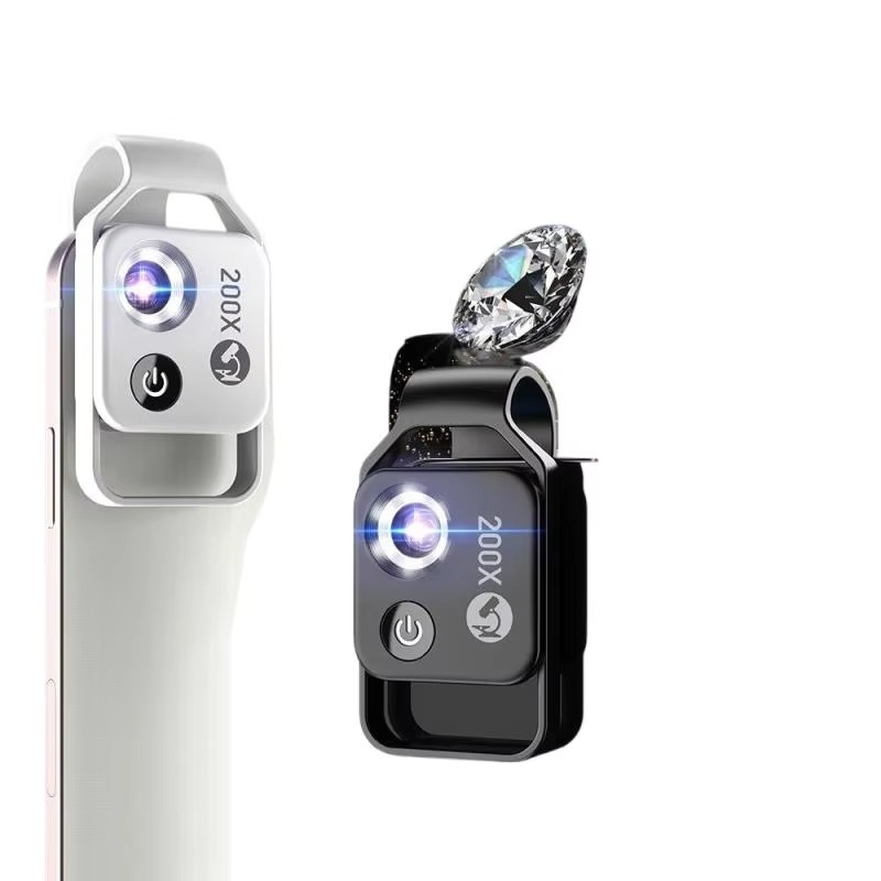 DetailView 200X | Clip-On Smartphone Microscope for Clear Insights