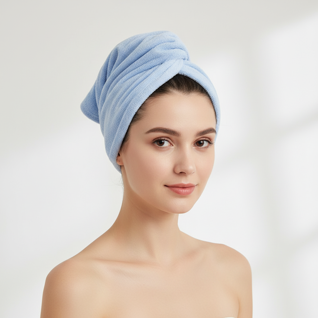 HairDrying Towel Made of Microfiber - Quick Drying Solution