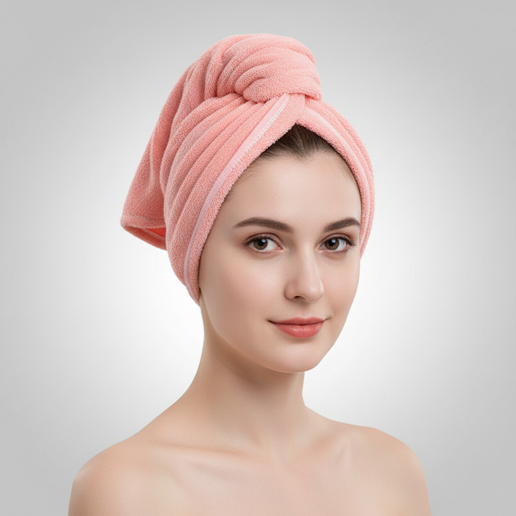 HairDrying Towel Made of Microfiber - Quick Drying Solution