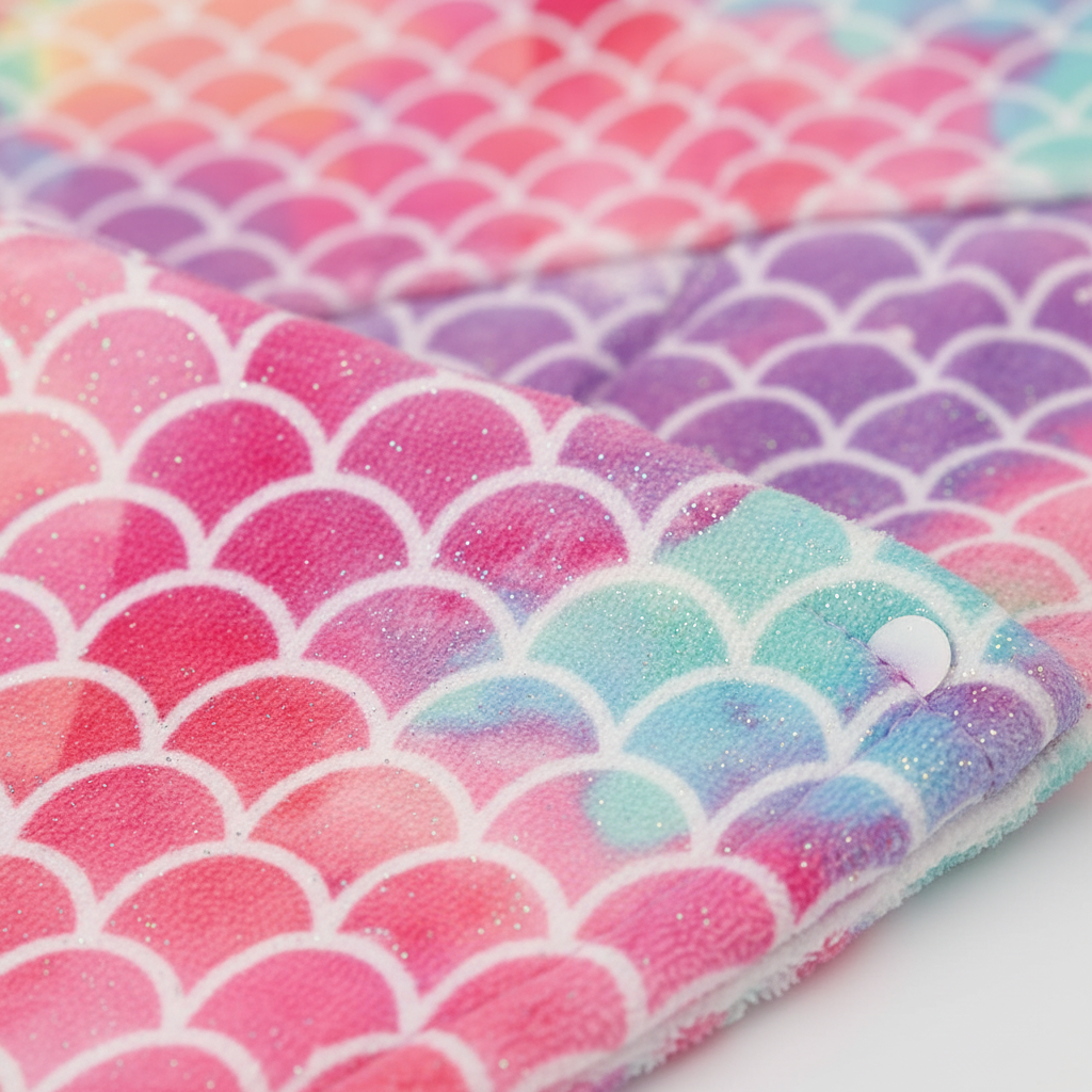 Hair Drying Towel Made of Microfiber