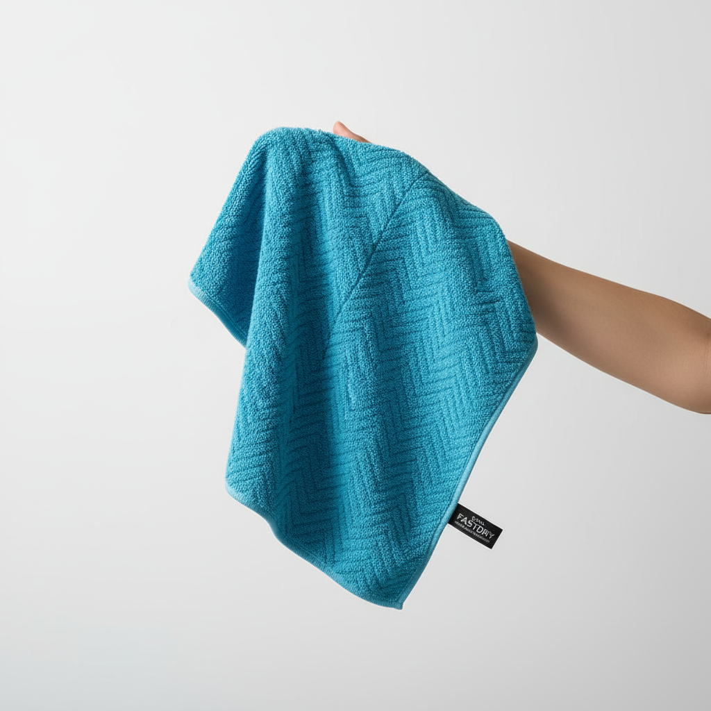 Quick-Drying Microfiber Cleaning Cloth