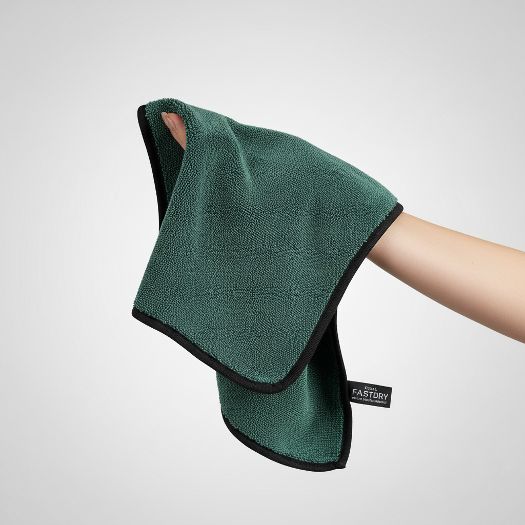 Quick-Drying Microfiber Cleaning Cloth