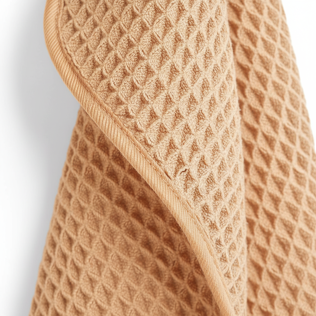 Waffle Weave Microfiber Cleaning Towel