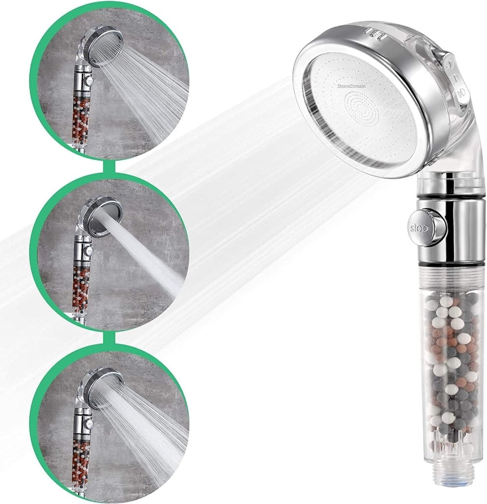 Revitalizing Shower Head with Enhanced Water Pressure | Spa Quality for Radiant Skin and Hair