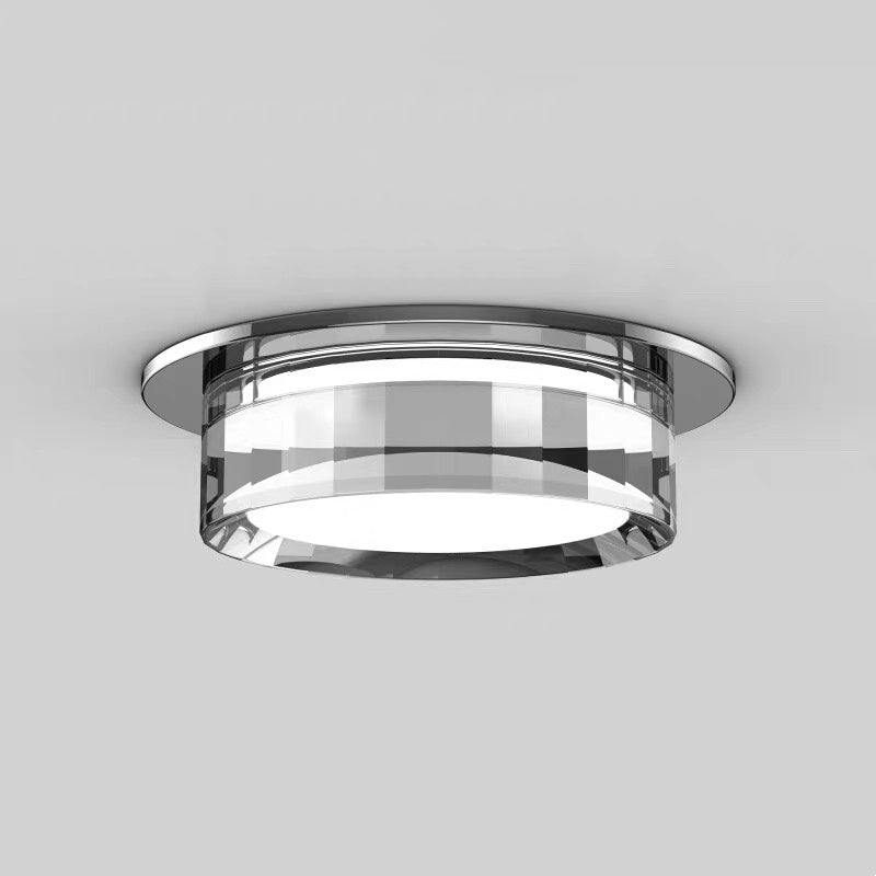 Sleek Compact Ceiling Fixture, LED Ready, 7W Maximum Power