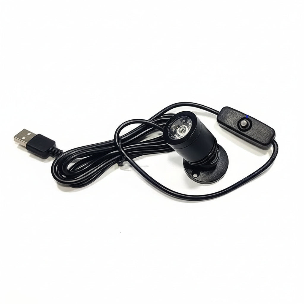 Compact USB Spotlight | Adjustable Accent Lighting Solution