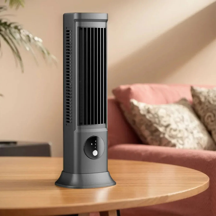 Portable Rechargeable Desk Fan with USB Power and 3 Speeds