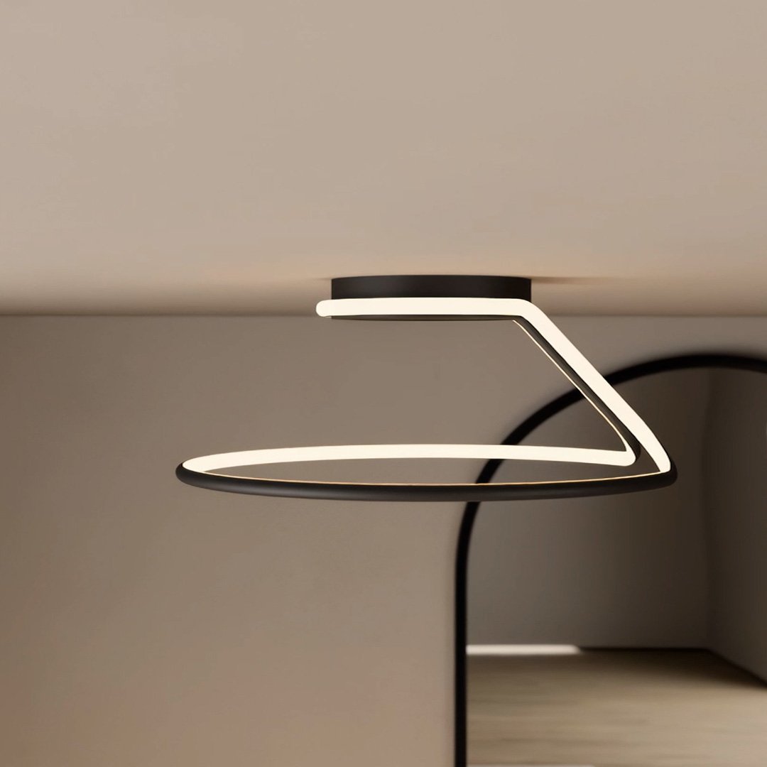 Contemporary Ceiling Light Fixture - Simple Design