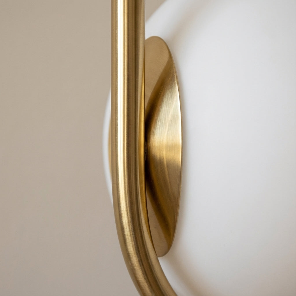 Sculptural Minimalist Table Lamp