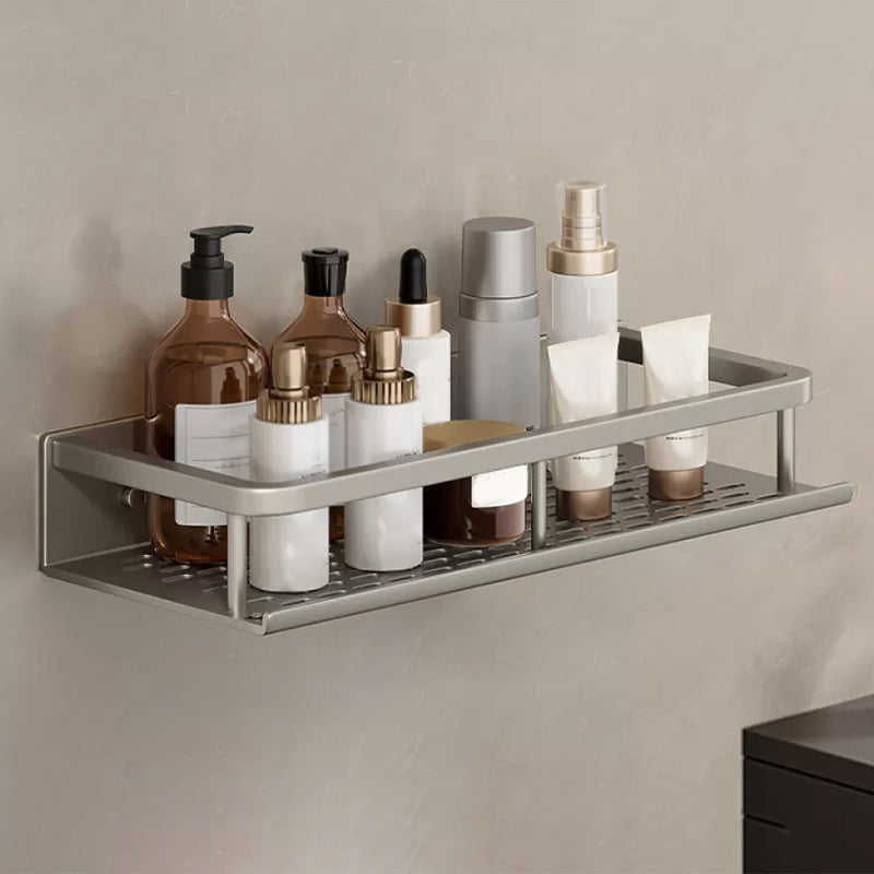 Sleek Steel Shelf Set for Modern Bathroom Organization