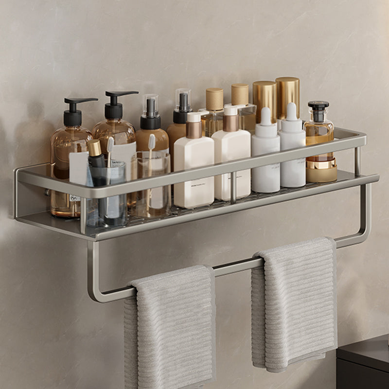 Sleek Steel Shelf Set for Modern Bathroom Organization