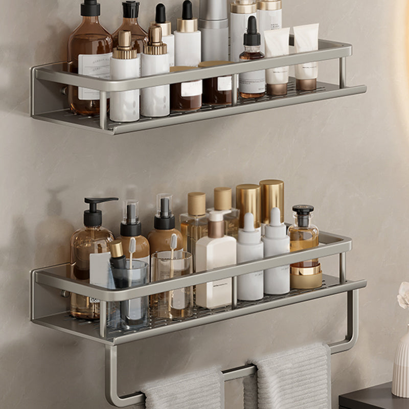 Sleek Steel Shelf Set for Modern Bathroom Organization