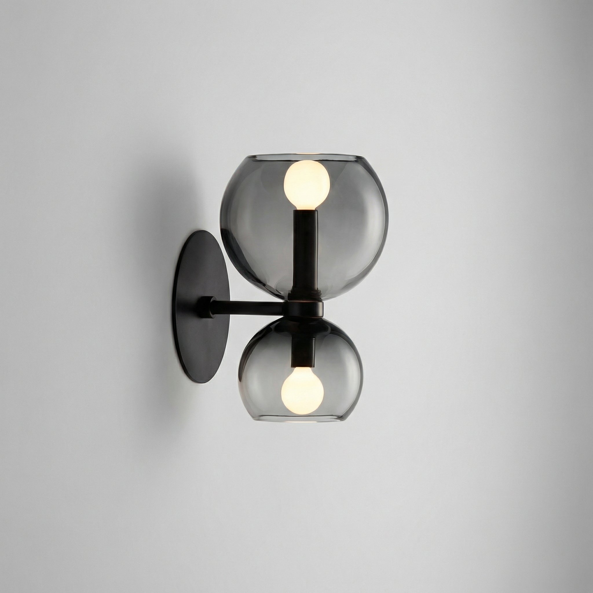 Double Light Wall Sconce - Minimalist Design