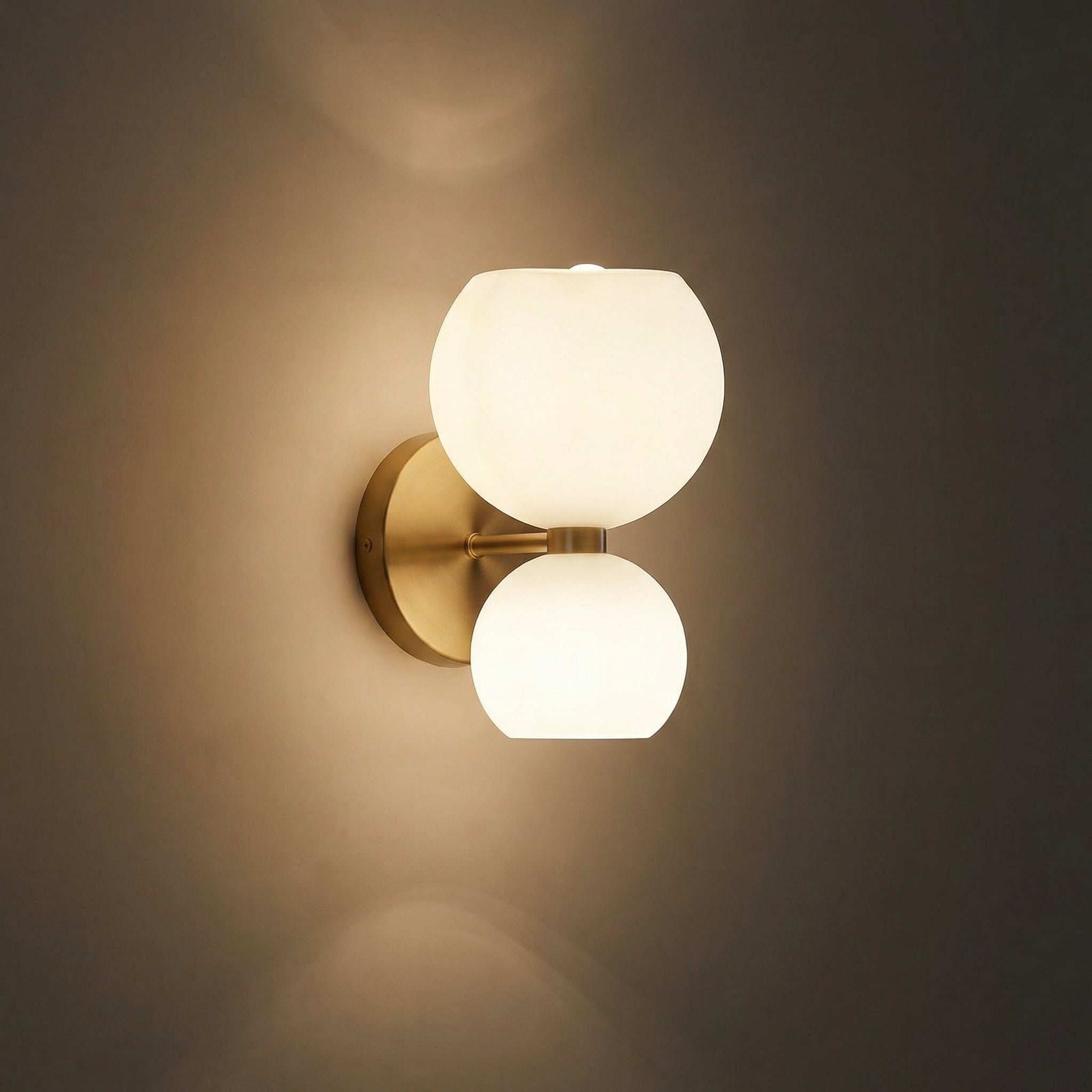 Double Light Wall Sconce - Minimalist Design