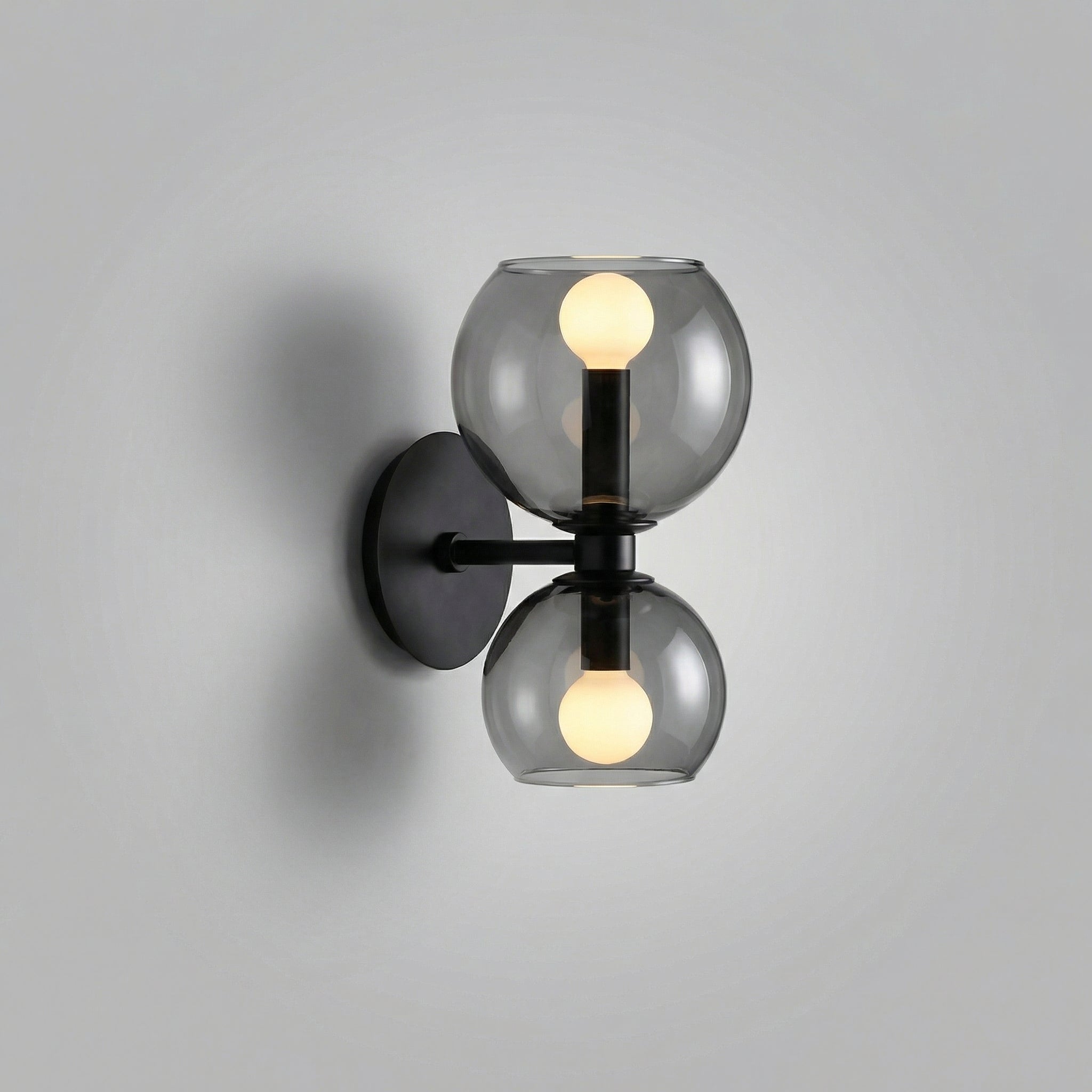 Double Light Wall Sconce - Minimalist Design