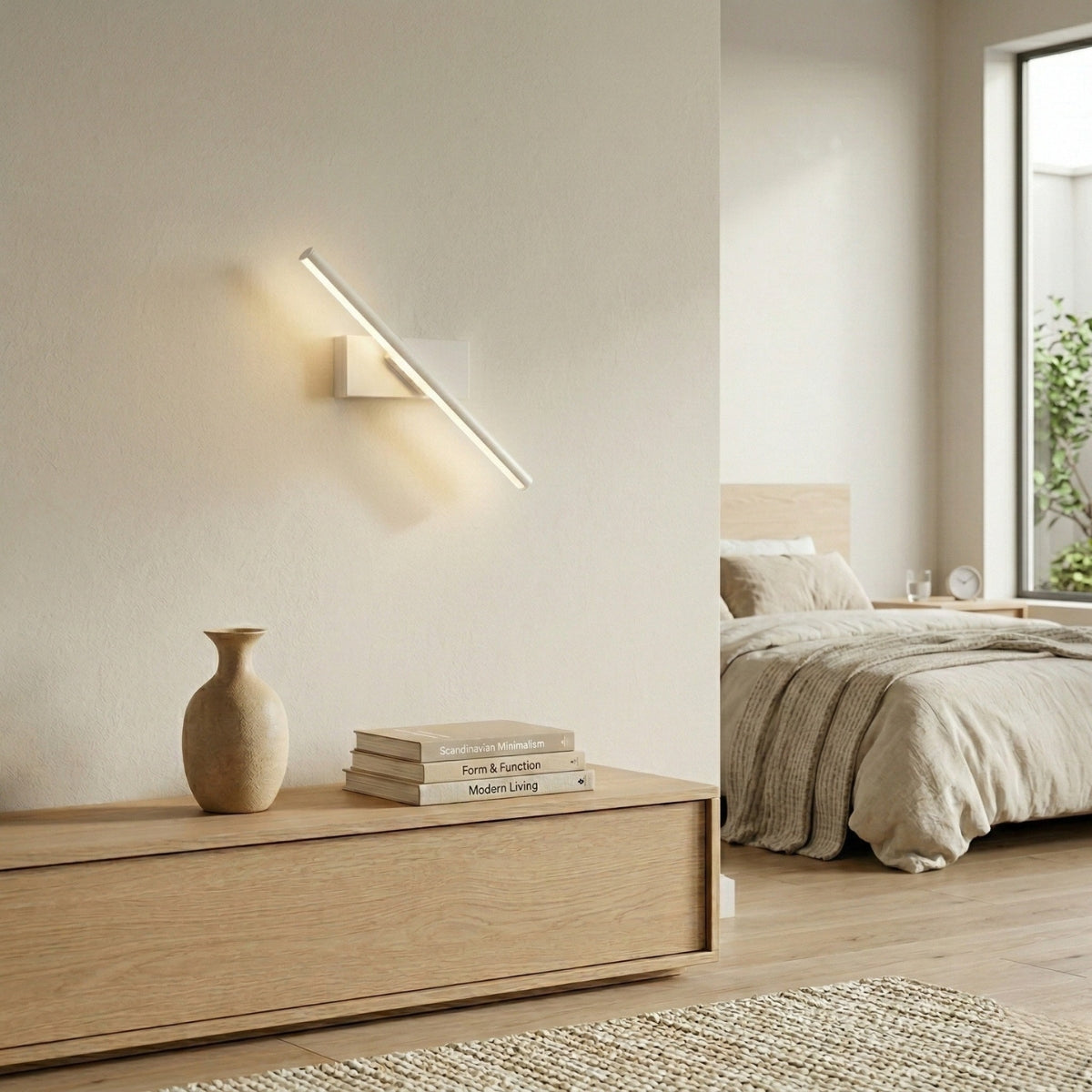 Adjustable LED Wall Fixture for Modern Spaces