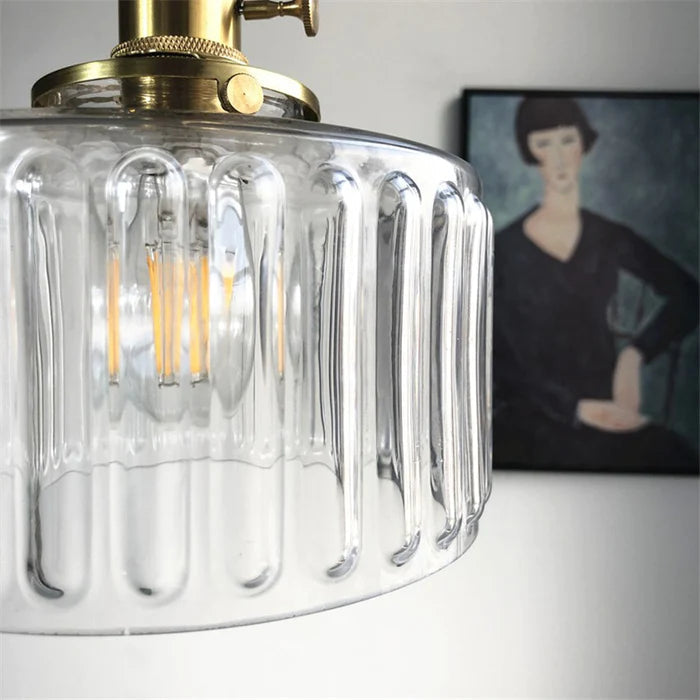 Celestial Vintage Crystal Hanging Light Fixture