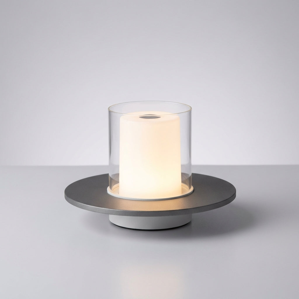 Contemporary Tabletop Ambient Light Fixture