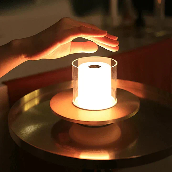 Contemporary Tabletop Ambient Light Fixture