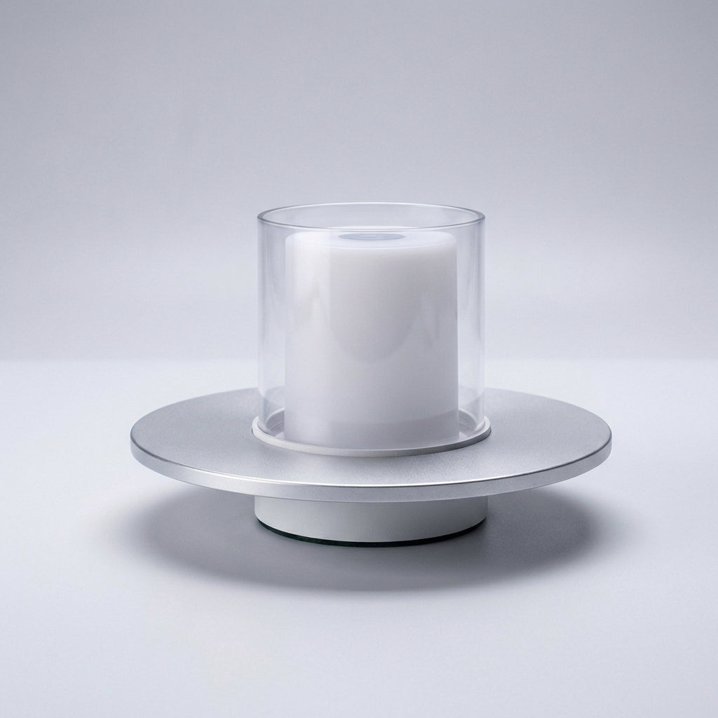 Contemporary Tabletop Ambient Light Fixture
