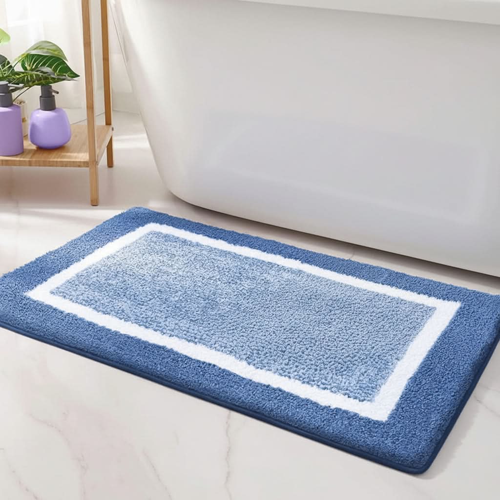 PlushGuard - Ultra-Absorbent Non-Slip Bath Mat for Safety