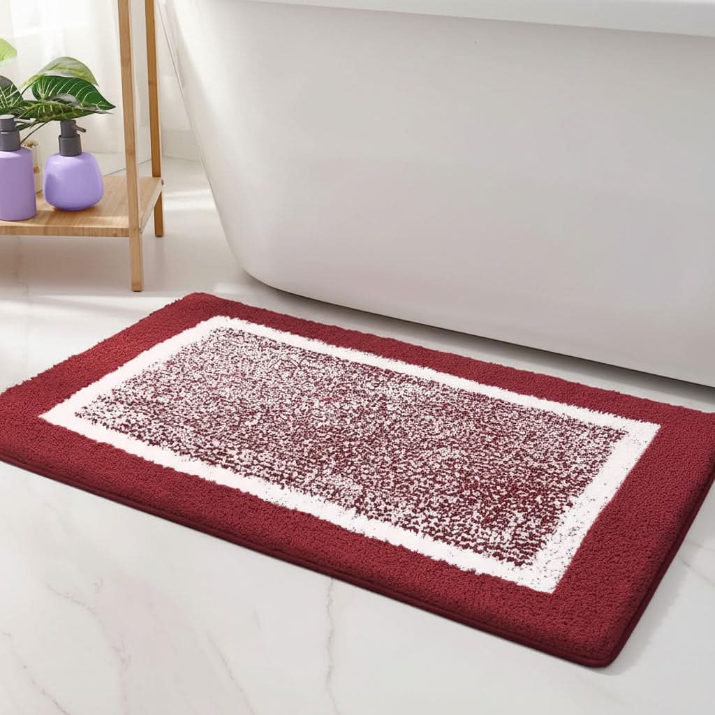 PlushGuard - Ultra-Absorbent Non-Slip Bath Mat for Safety