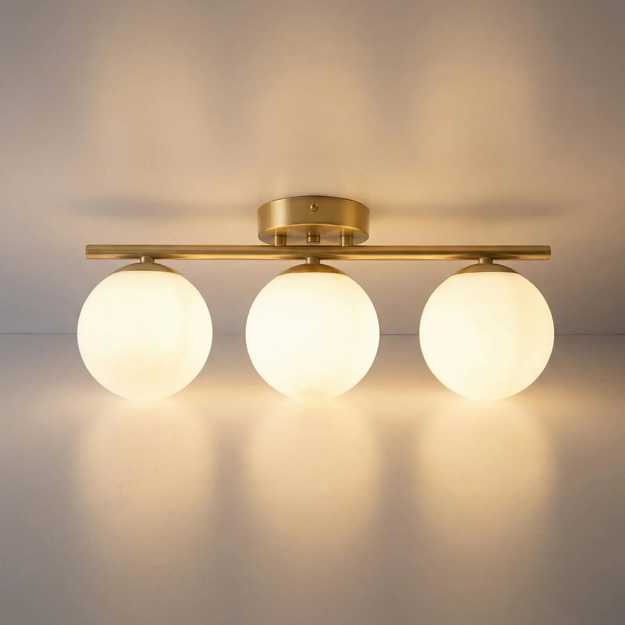 Contemporary Ceiling Light Fixture - Spheronix Style