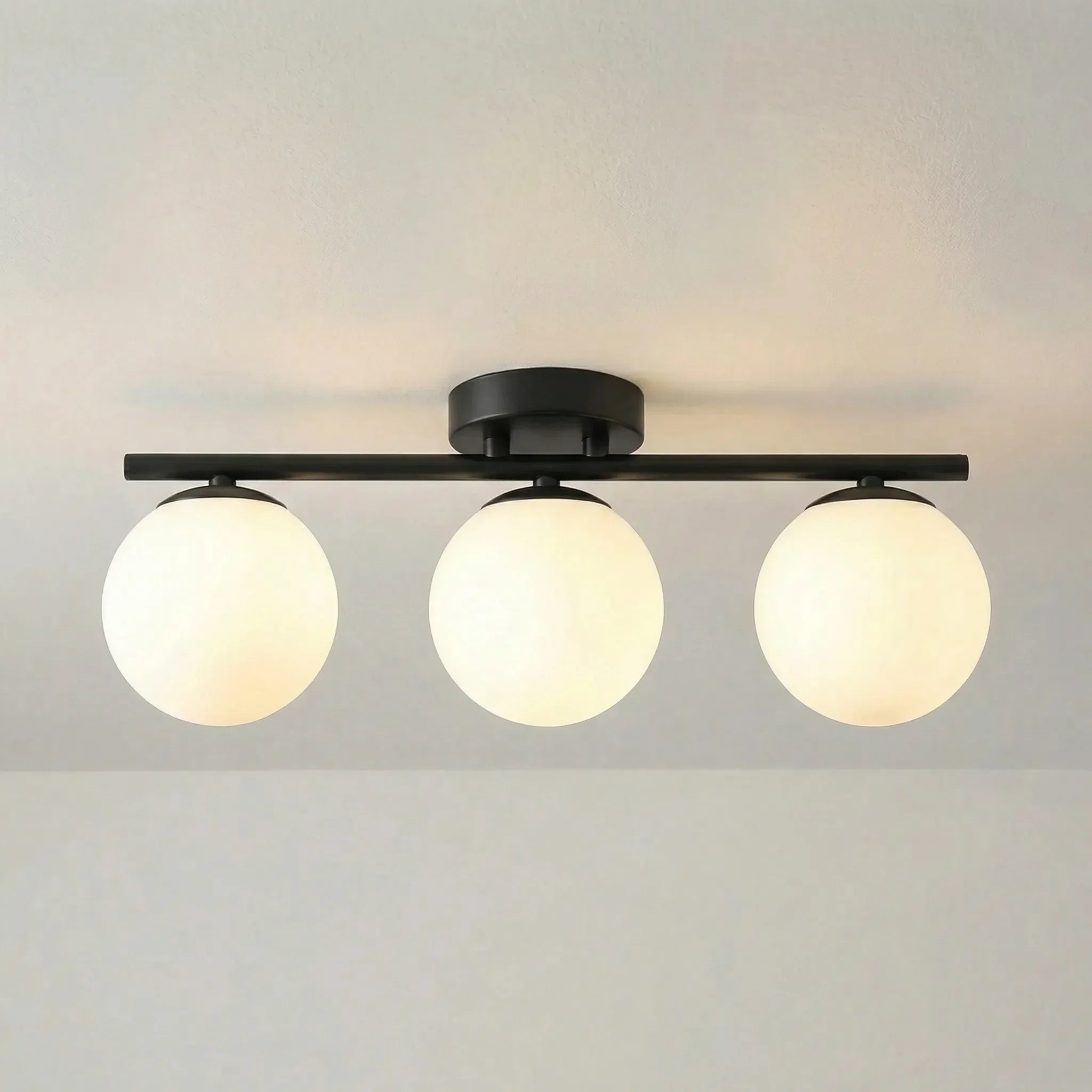 Contemporary Ceiling Light Fixture - Spheronix Style