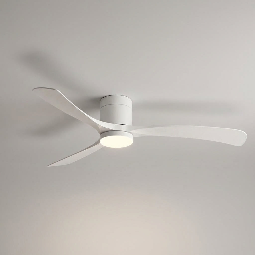 Chic Ceiling Fan with LED Lighting | Whisper-Quiet & Versatile