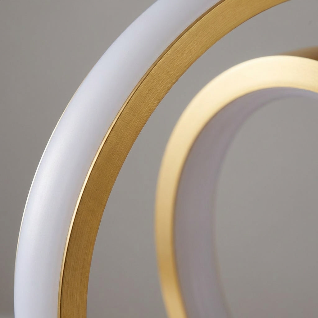 Circular Accent Lamp with Modern Design