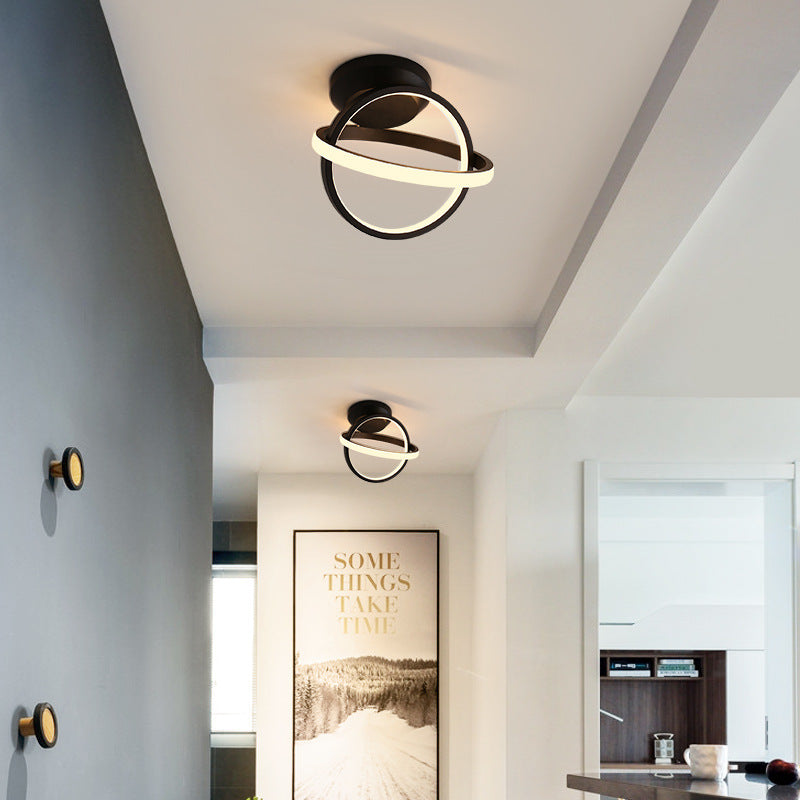 Modern LED Globe Ceiling Light 18W for Home Spaces