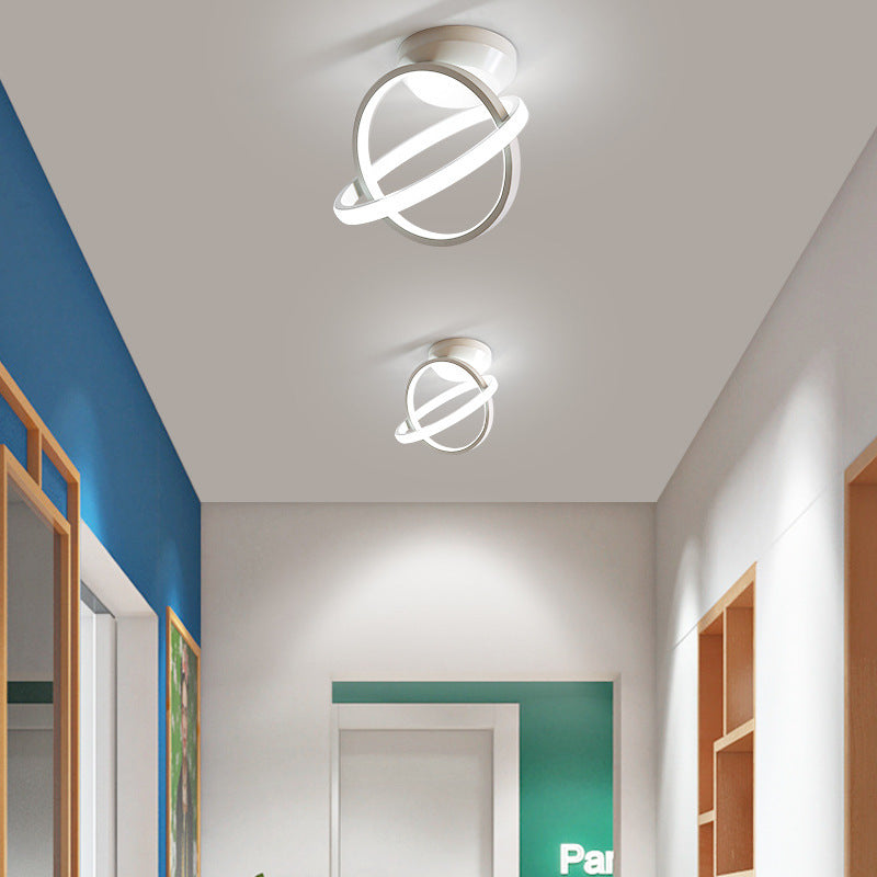 Modern LED Globe Ceiling Light 18W for Home Spaces