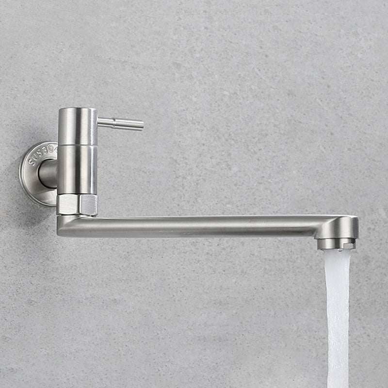 Stylish Wall-Mounted Pot Filler Faucet with 360° Swivel Spout