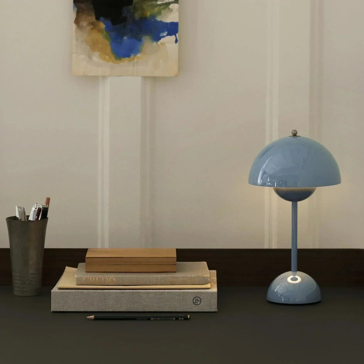 Chic LED Desk Lamp | Customizable Brightness & Sleek Design
