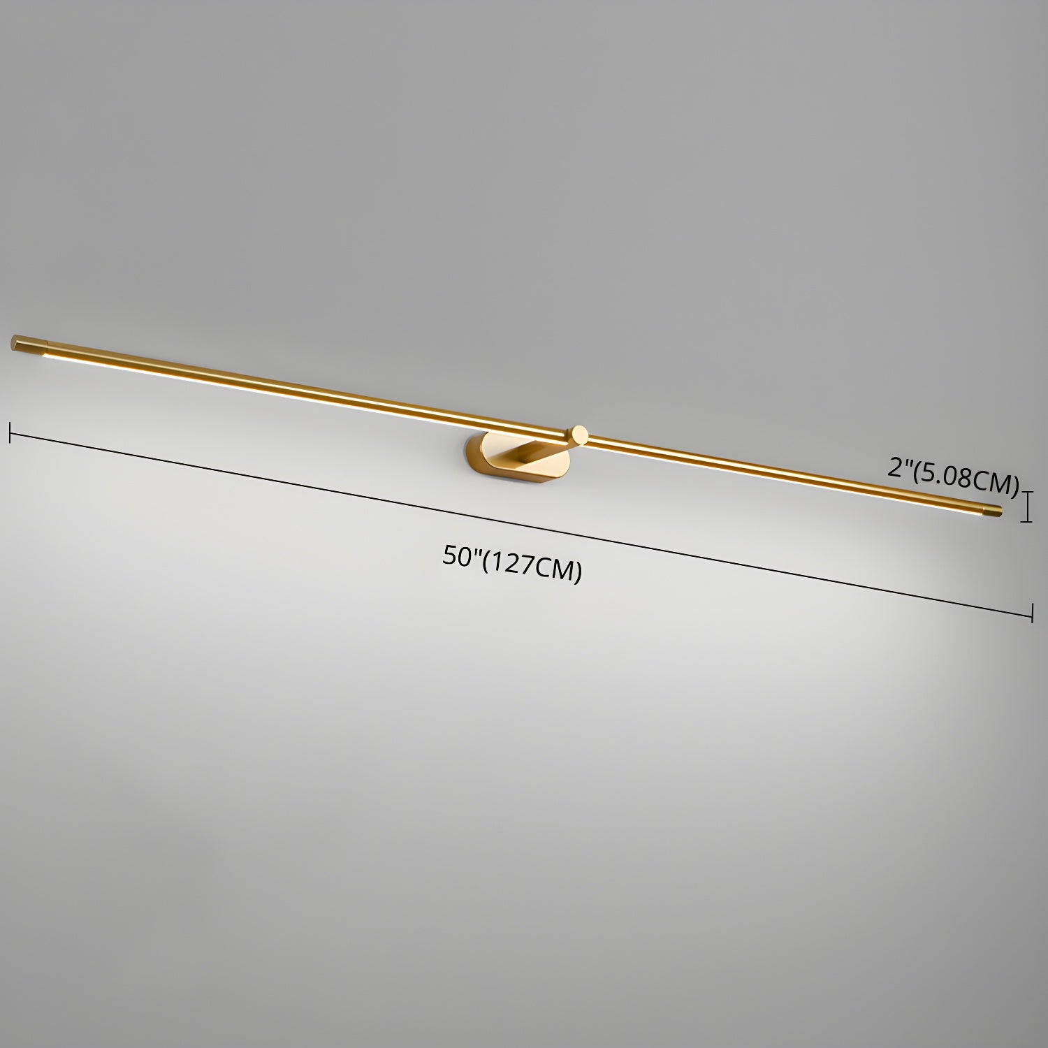 Sleek Touch-Controlled LED Wall Light with Dimming Feature